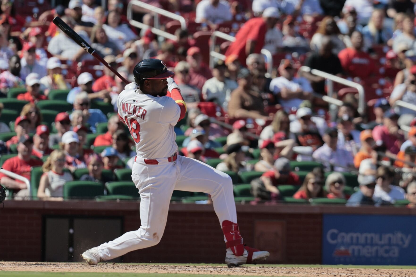 The St. Louis Cardinals host the San Francisco Giants